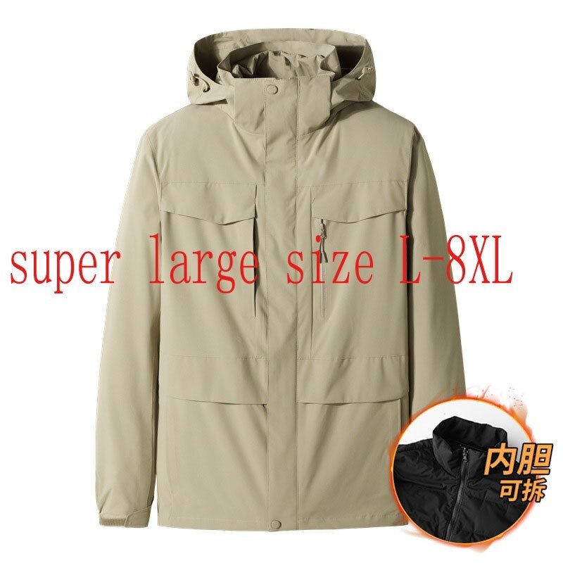 2018 새로운 패션 남성 겨울 후드 다운 재킷 두꺼운 따뜻한 파카 재킷 플러스 사이즈 XL-7XL